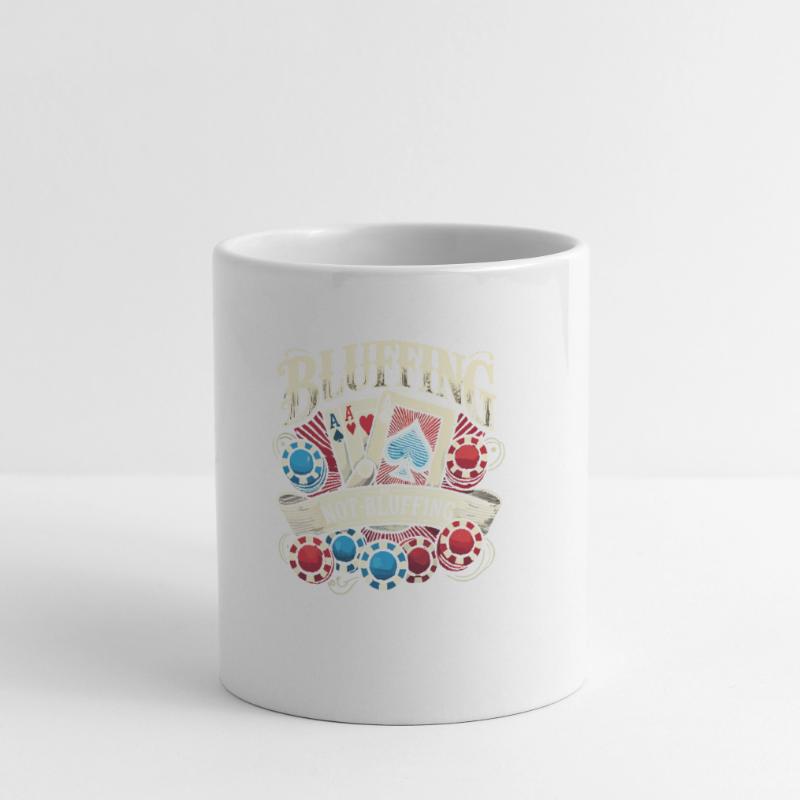 Bluffen oder nicht bluffen Tasse