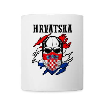 Kroaten Kroate Kroatin Hrvatska Kroatien - Tasse - Weiß - Vorne