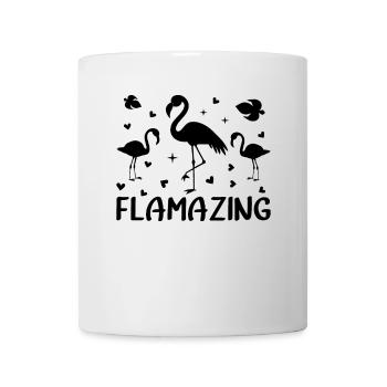 Flamazing Flamants roses Flamant rose - Mug blanc - blanc - Devant