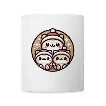 Cute Cats Christmas Joy - Mug - white - Front