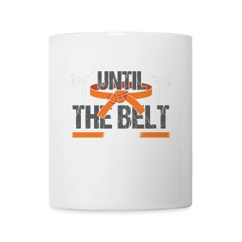 Ceinture noire : Motivation Martial Art Karaté - Mug blanc - blanc - Devant