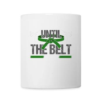 Ceinture noire : Motivation Martial Art Karaté - Mug blanc - blanc - Devant