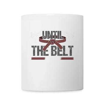 Ceinture noire : Motivation Martial Art Karaté - Mug blanc - blanc - Devant