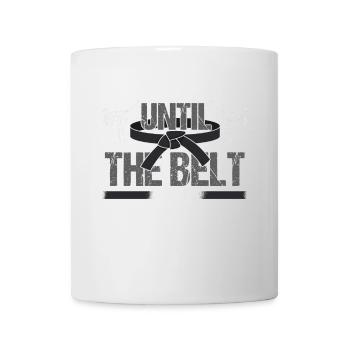 Ceinture noire : Motivation Martial Art Karaté - Mug blanc - blanc - Devant