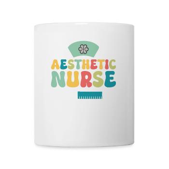 Ästhetische Krankenschwester Ich Bin Kein - Tasse - Weiß - Vorne