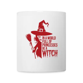 In a world full of princesses be a witch Spooky - Mug - white - Front