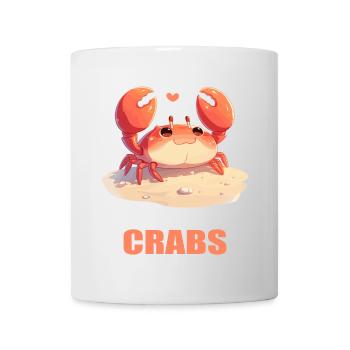 Krabbe Krabben - Tasse - Weiß - Vorne