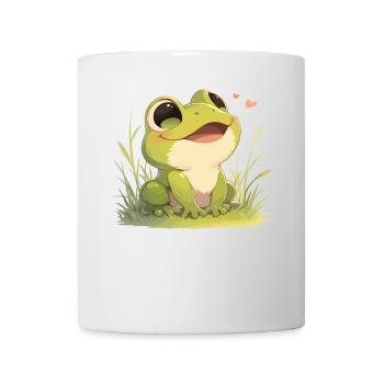 Grenouilles Grenouilles - Mug blanc - blanc - Devant
