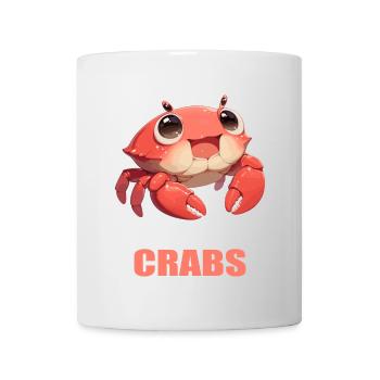 Krabbe Krabben - Tasse - Weiß - Vorne