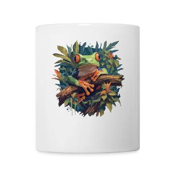 Grenouilles Grenouilles - Mug blanc - blanc - Devant