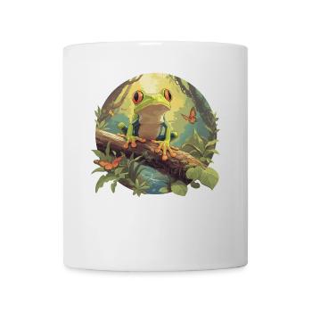 Grenouilles Grenouilles - Mug blanc - blanc - Devant