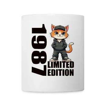 Limited Edition 1987 Geburtstag 1987 Geboren - Tasse - Weiß - Vorne