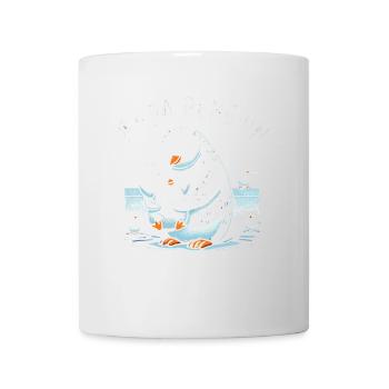 Papa Pinguin - Tasse - Weiß - Vorne
