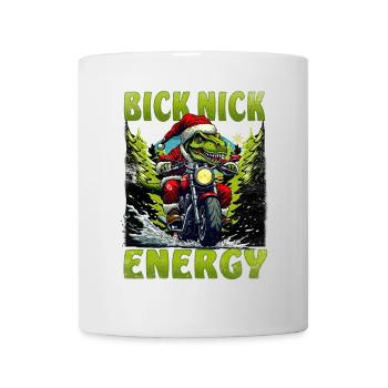Big Nick Energy Lustiger Weihnachtsmann Weihnachte - Tasse - Weiß - Vorne