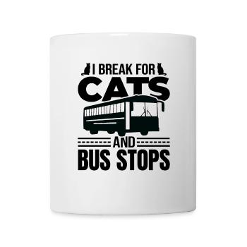 Busfahrer Lustiger Spruch - Tasse - Weiß - Vorne