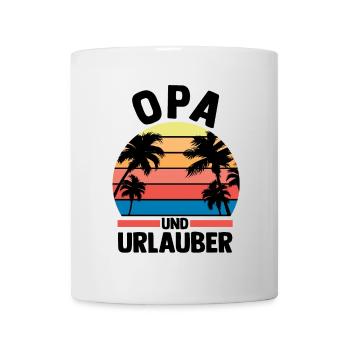 Vacances Vacancier Grand-père Papy - Mug blanc - blanc - Devant