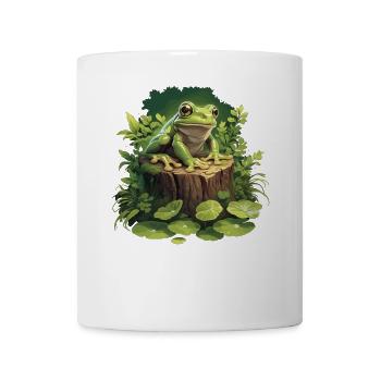 Grenouilles Grenouilles - Mug blanc - blanc - Devant