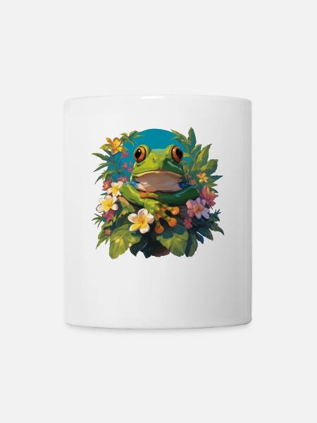 Frog Frogs - Mug - white