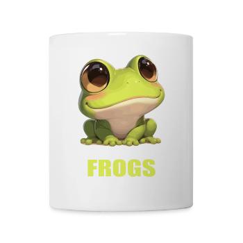 Grenouilles Grenouilles - Mug blanc - blanc - Devant