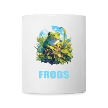 Grenouilles Grenouilles - Mug blanc - blanc - Devant