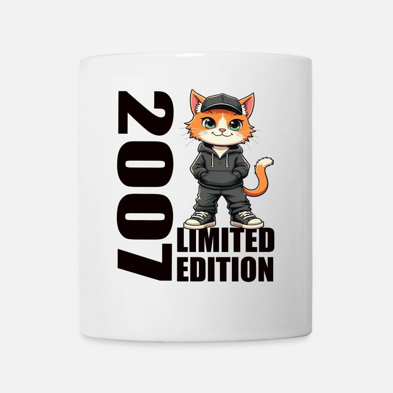 Limited Edition 2007 Geburtstag 2007 Geboren - Tasse - Weiß