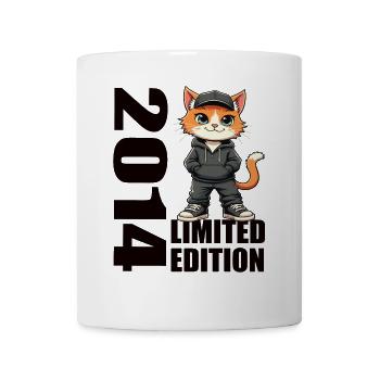 Limited Edition 2014 Geburtstag 2014 Geboren - Tasse - Weiß - Vorne