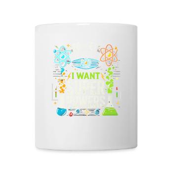 Vergiss die Sicherheit im Labor, ich will - Tasse - Weiß - Vorne
