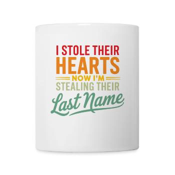 Ich habe ihre Herzen gestohlen, jetzt stehle ich ihre letzten - Tasse - Weiß - Vorne