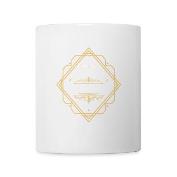 Geburtstag Jahrgang 1965 Vintage Look - Tasse - Weiß - Vorne