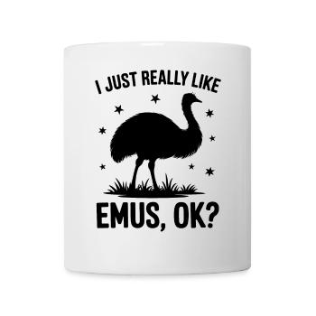 Emu Saying Australia Emus Funny Emu Gift - Mug - white - Front