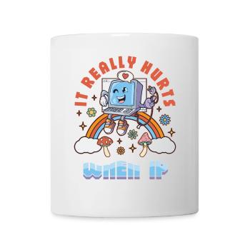 IT Geek, PC Accessories Storage Devices Evolution - Mug - white - Front