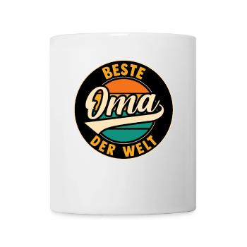 Großmutter Beste Oma - Tasse - Weiß - Vorne