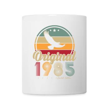 Original 1985 Vintage Geburtstagsgeschenk - Tasse - Weiß - Vorne