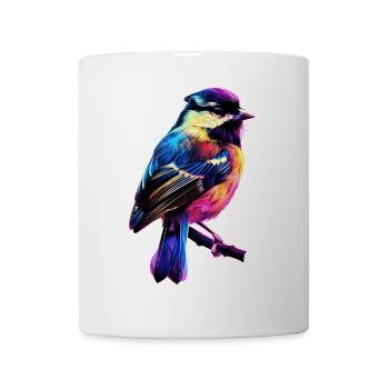 Meise - Tasse - Weiß - Vorne