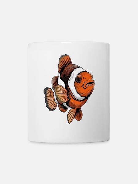 Clownfisch - Tasse - Weiß