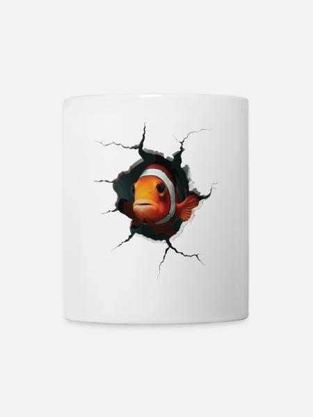 Clownfisch - Tasse - Weiß