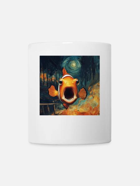 Clownfisch - Tasse - Weiß