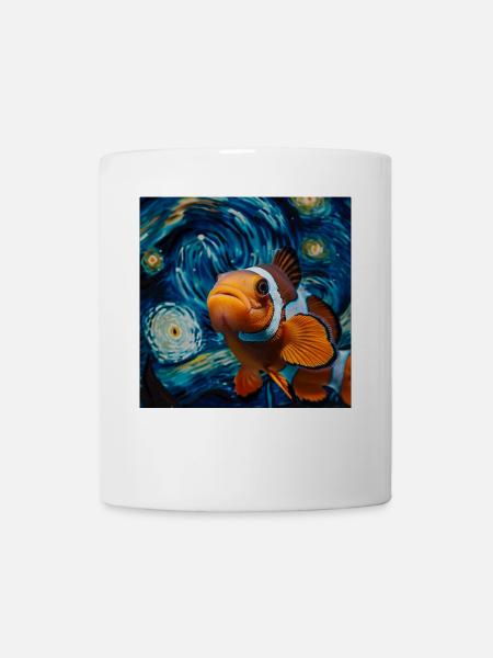 Clownfisch - Tasse - Weiß