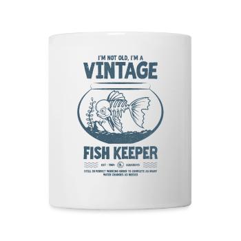 Gardien de poisson vintage poisson tropical anniversaire 1964 - Mug blanc - blanc - Devant