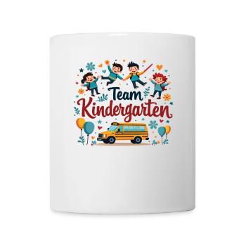 Team Kindergarten – Cute design for children - Mug - white - Front
