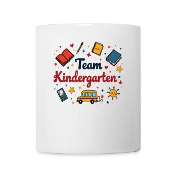 Team Kindergarten – Cute design for children - Mug - white - Front