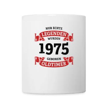 De vraies légendes sont nées en 1975 pour son 50e anniversaire - Mug blanc - blanc - Devant