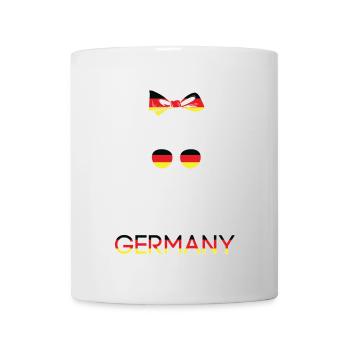 Sports Allemagne, Football, Tenue pour fan de sport - Mug blanc - blanc - Devant
