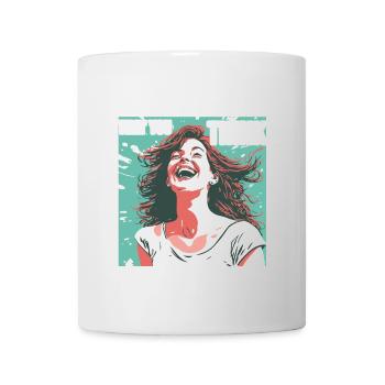 Funny that you think I'm hearing sarcastic - Mug - white - Front