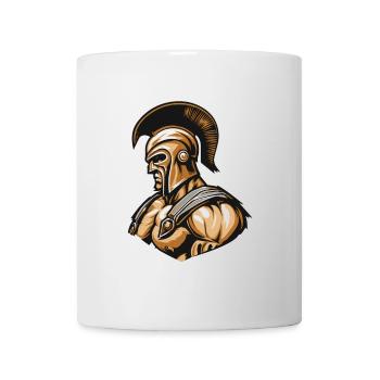 Spartan Gladiator Muscles Sparta 300 - Mug - white - Front