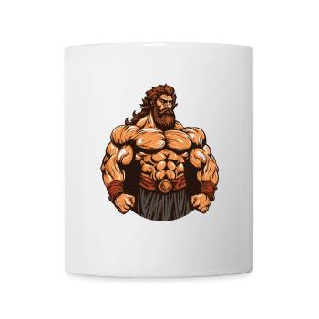 Workout Bodybuilder Gym Muscles Bodybuilding - Mug - white - Front