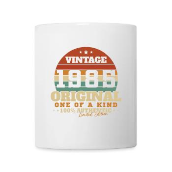 Original 1985 Vintage Geburtstagsgeschenk - Tasse - Weiß - Vorne