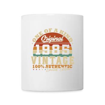 Original 1985 Vintage Geburtstagsgeschenk - Tasse - Weiß - Vorne