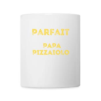 Ich bin ein Pizza-Vater - Tasse - Weiß - Vorne