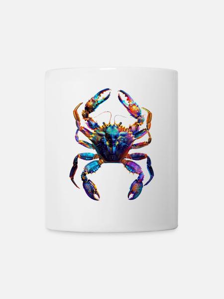 Krabbe - Tasse - Weiß